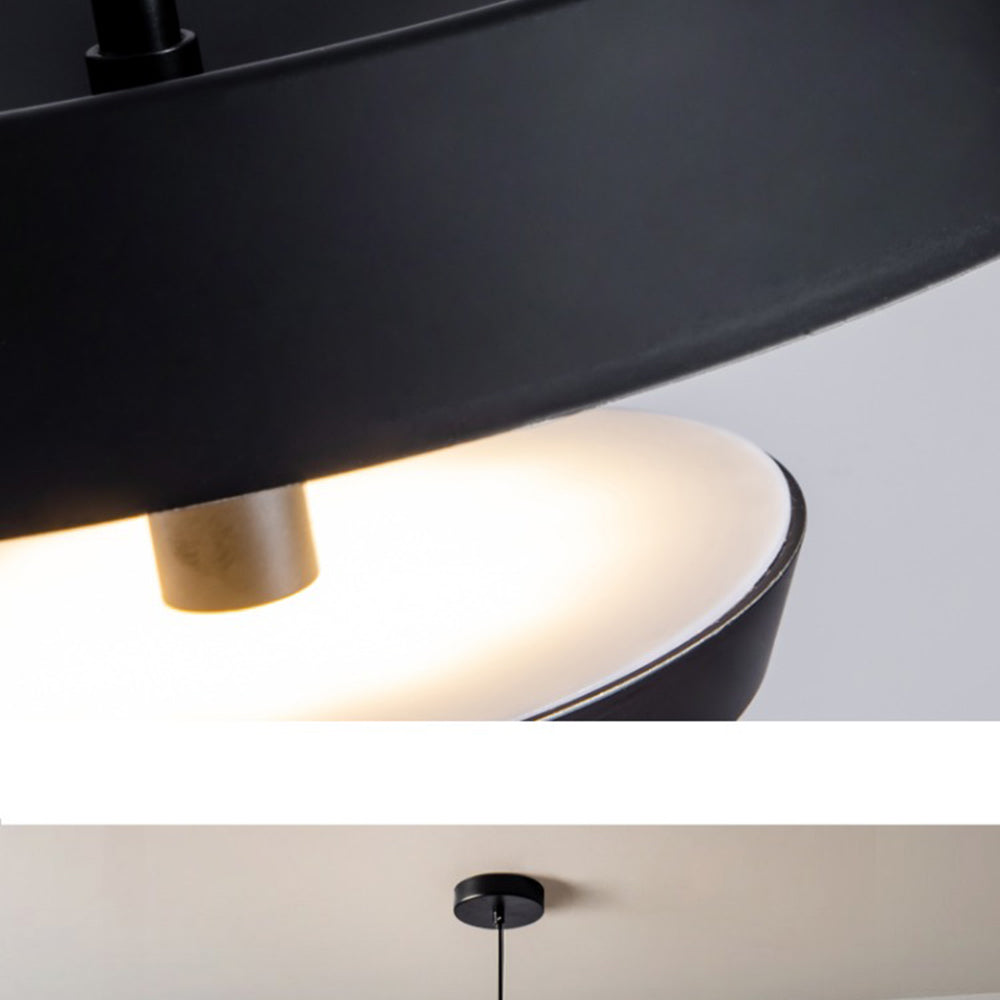 Modern LED Fixtures Round Plate Pendant Lights - Lumpaz