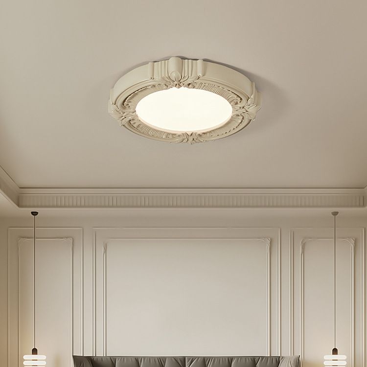 French Retro LED Ceiling Light For Bedroom - Lumpaz