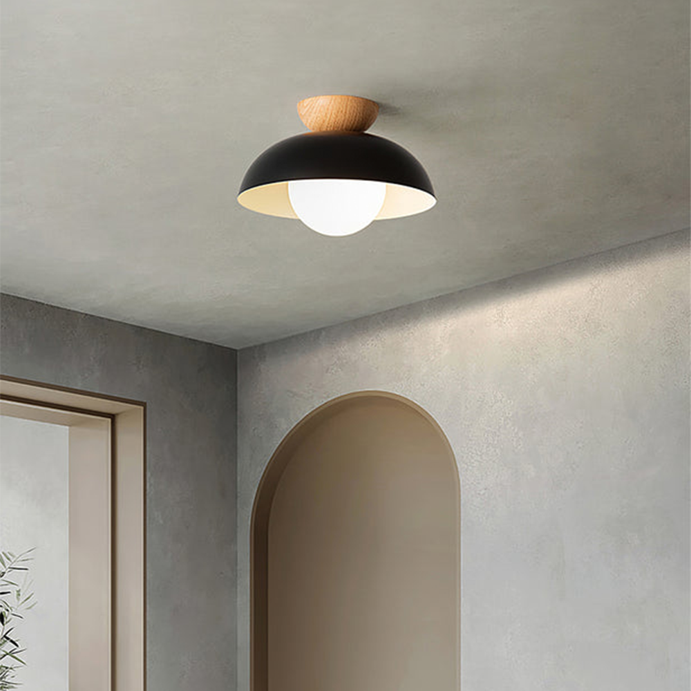 Minimalist Eco-friendly Metal Ceiling Light - Lumpaz