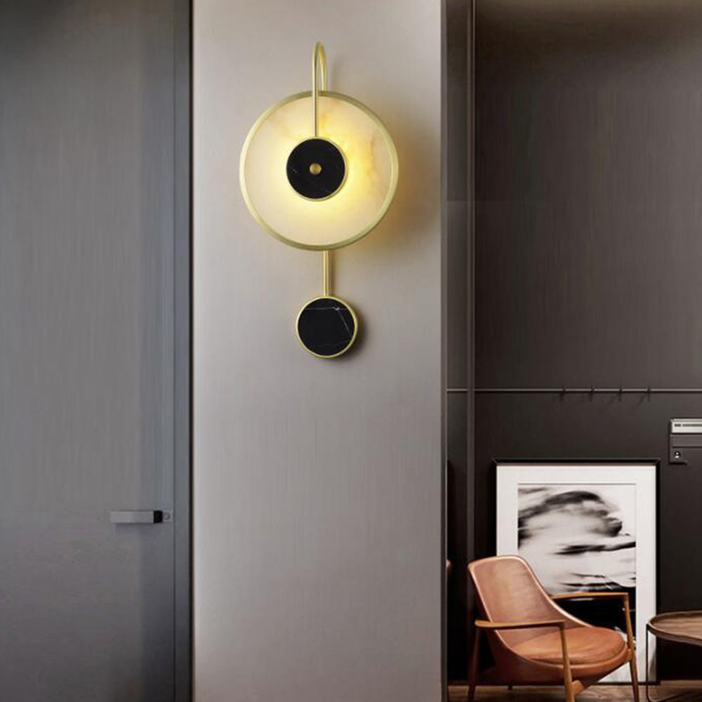 Retro Creative Indoor Round Wall Light - Lumpaz
