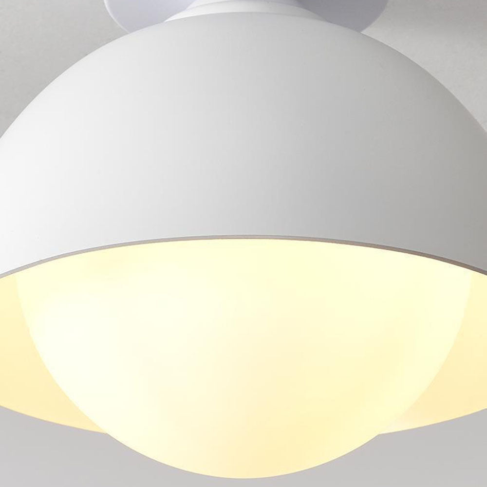 Modern Flowerpot Iron Ceiling Light - Lumpaz