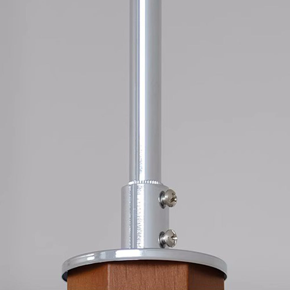 Medieval Bauhaus Solid Wood Chandelier - Lumpaz