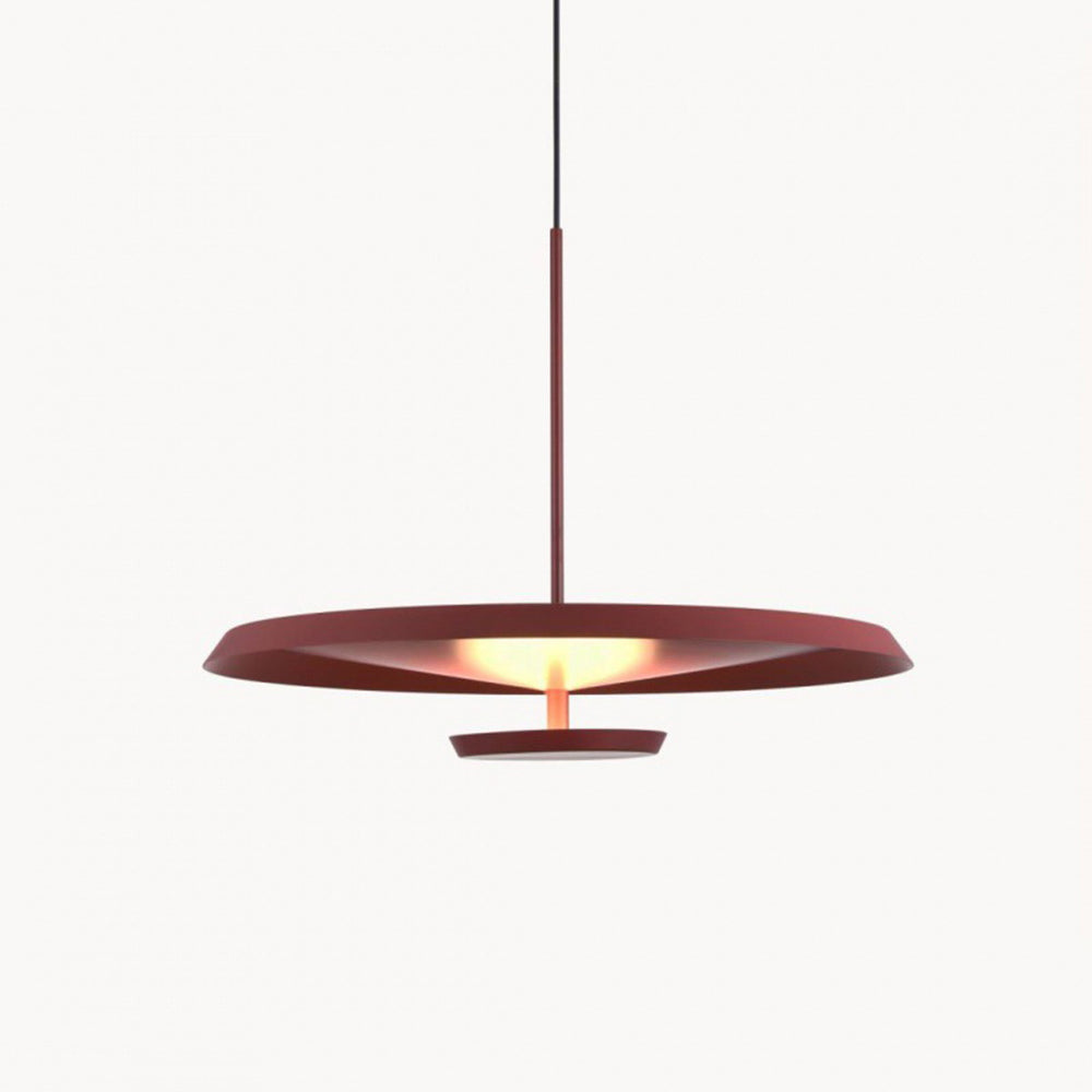 Modern LED Fixtures Round Plate Pendant Lights - Lumpaz