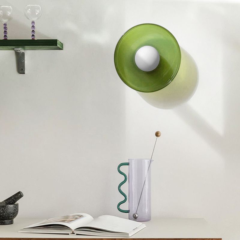 Modern Round Flush Mount Kitchen Ceiling Light - Lumpaz