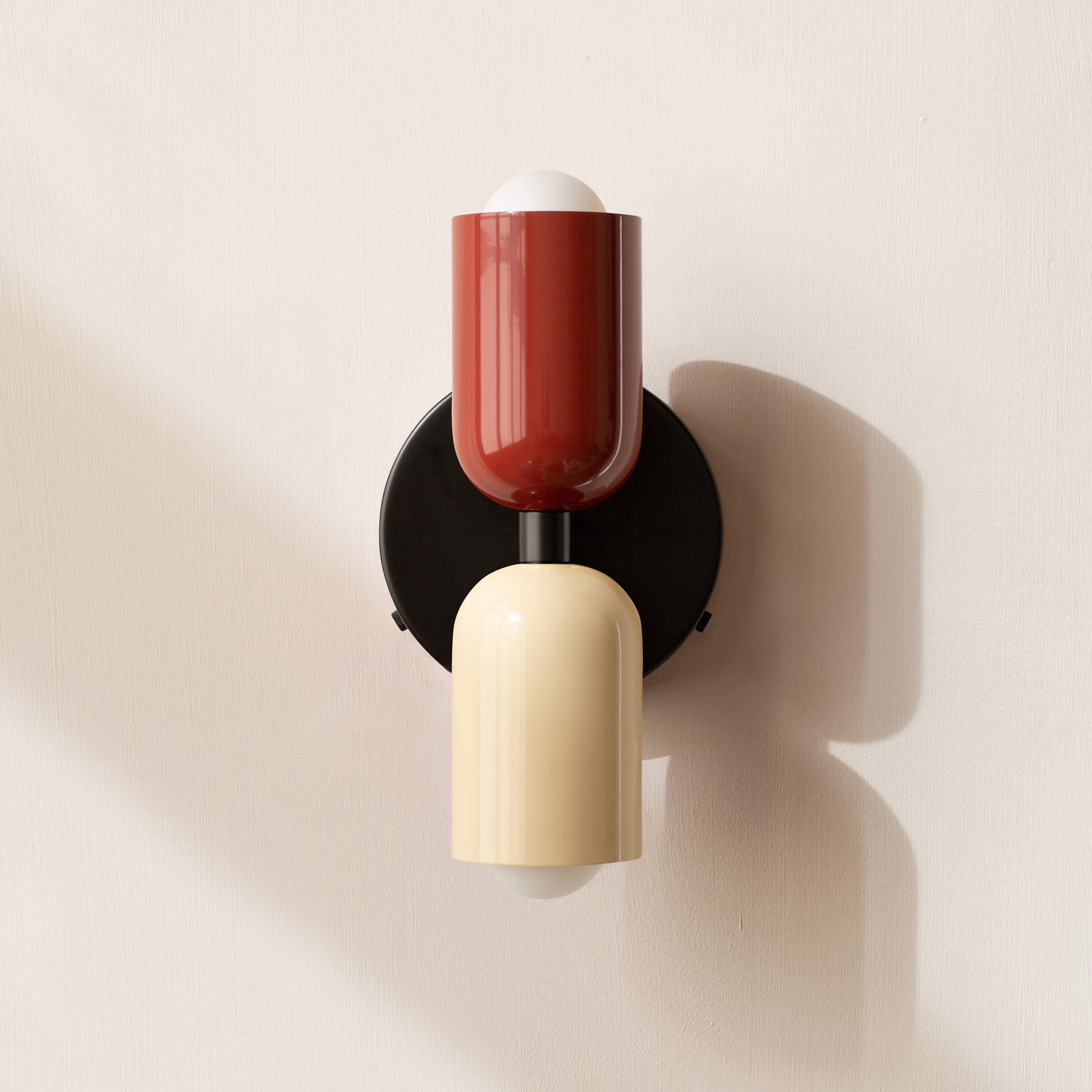 Modern Short Double Head Wall Light - Lumpaz