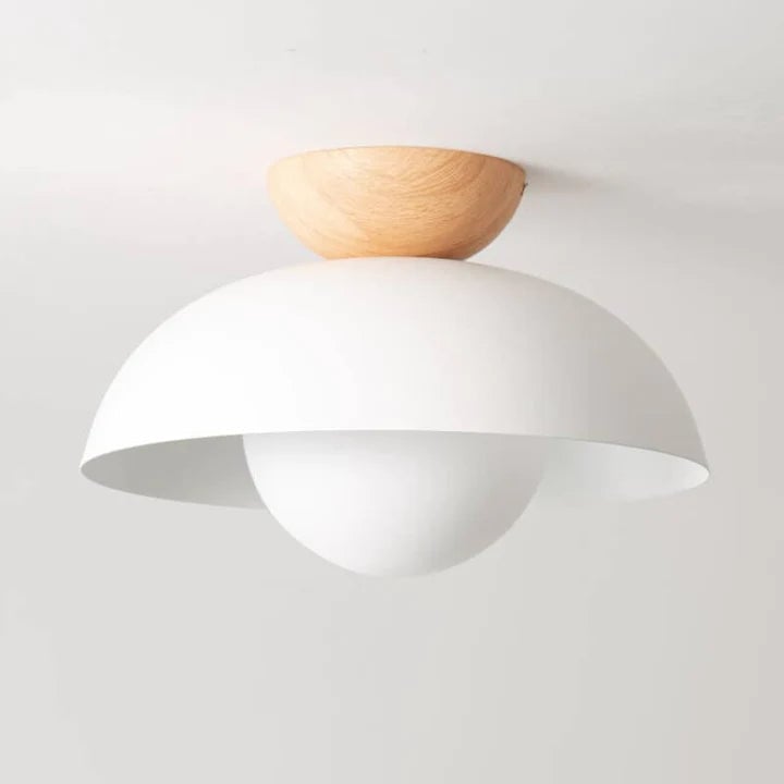 Minimalist Eco-friendly Metal Ceiling Light - Lumpaz