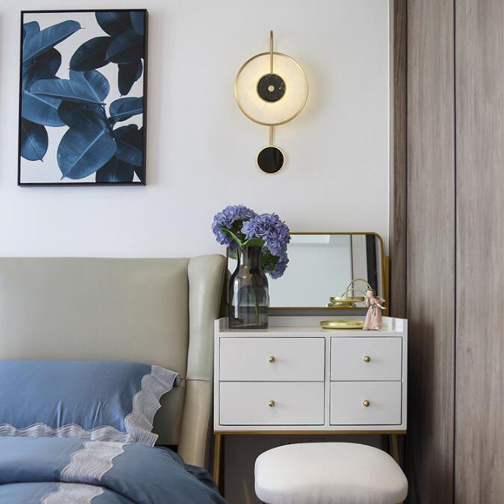 Retro Creative Indoor Round Wall Light - Lumpaz