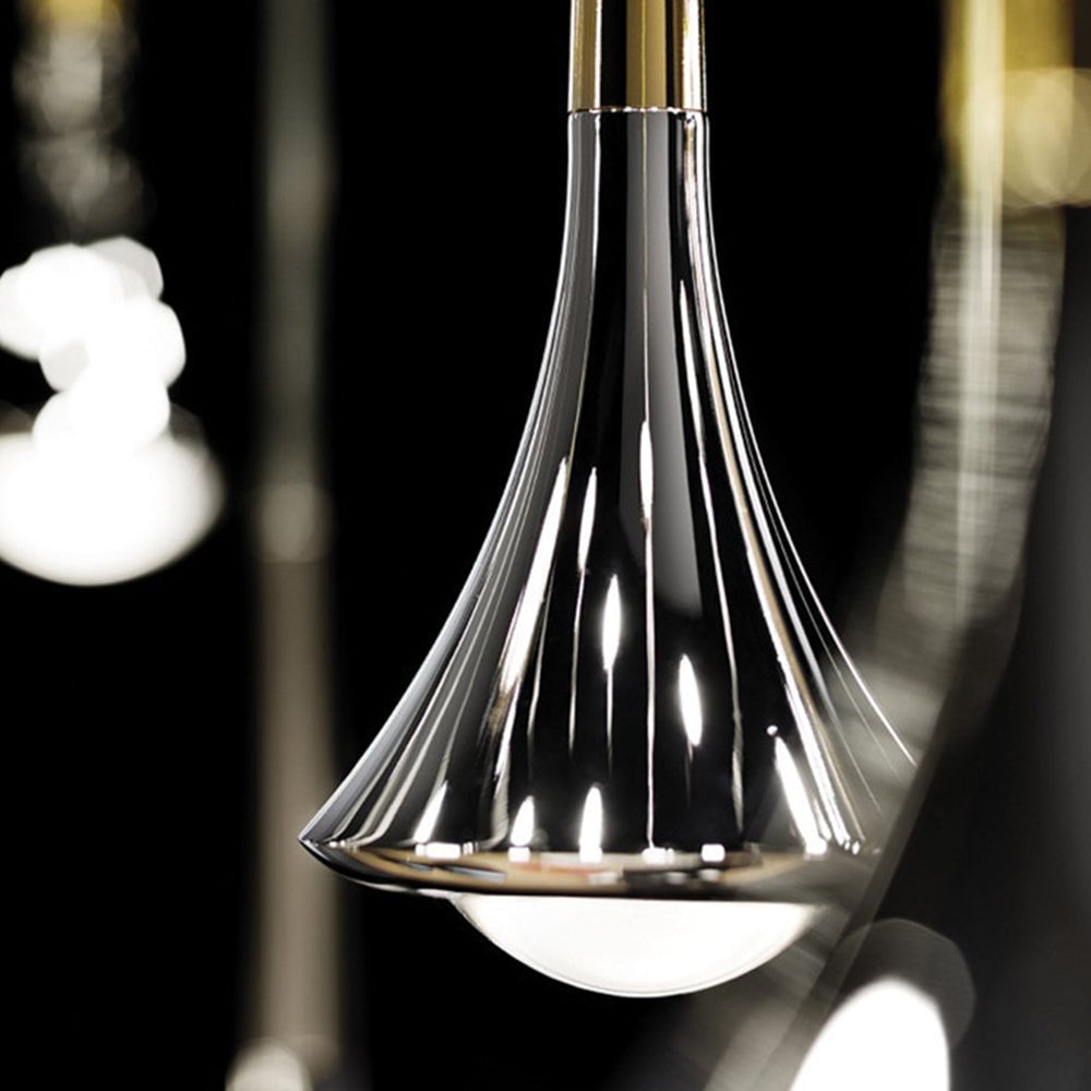 Luxury Raindrop Chandelier LED Hanging Lamp - Lumpaz