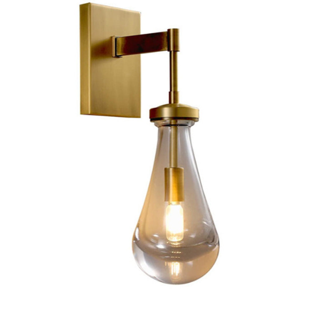 Art Creative Short Raindrop Wall Light For Dining Room - Lumpaz