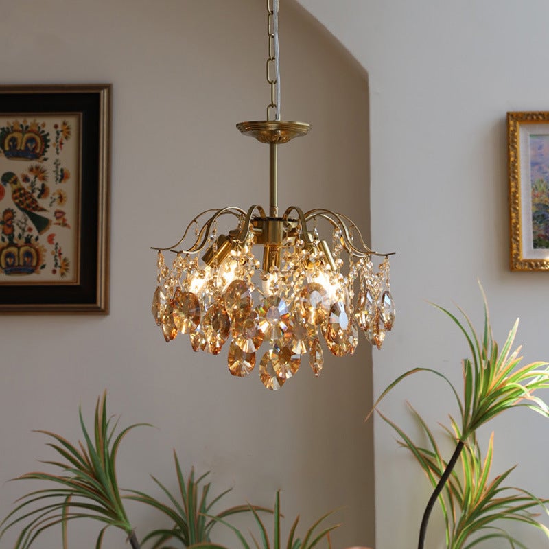 French Light luxury Romantic Crystal Chandelier - Lumpaz