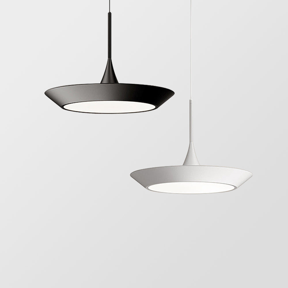 Minimalist LED Pendant Light Luxury Ultra Thin Hanging Lamps - Lumpaz