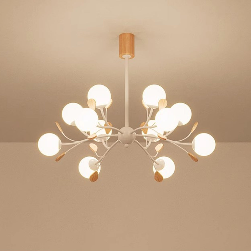 Modern Firefly Glass Chandelier - Lumpaz