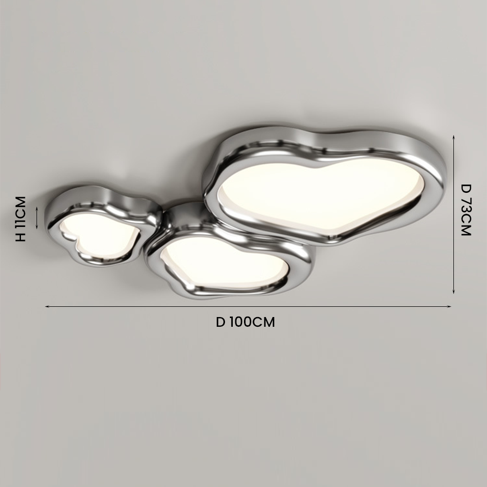 Modern Acrylic Led Ceiling Lamp - Lumpaz