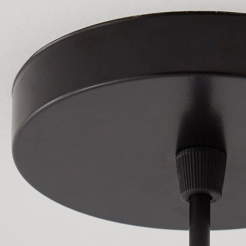 Wabi-Sabi White Fabric Drum Pendant Light - Lumpaz