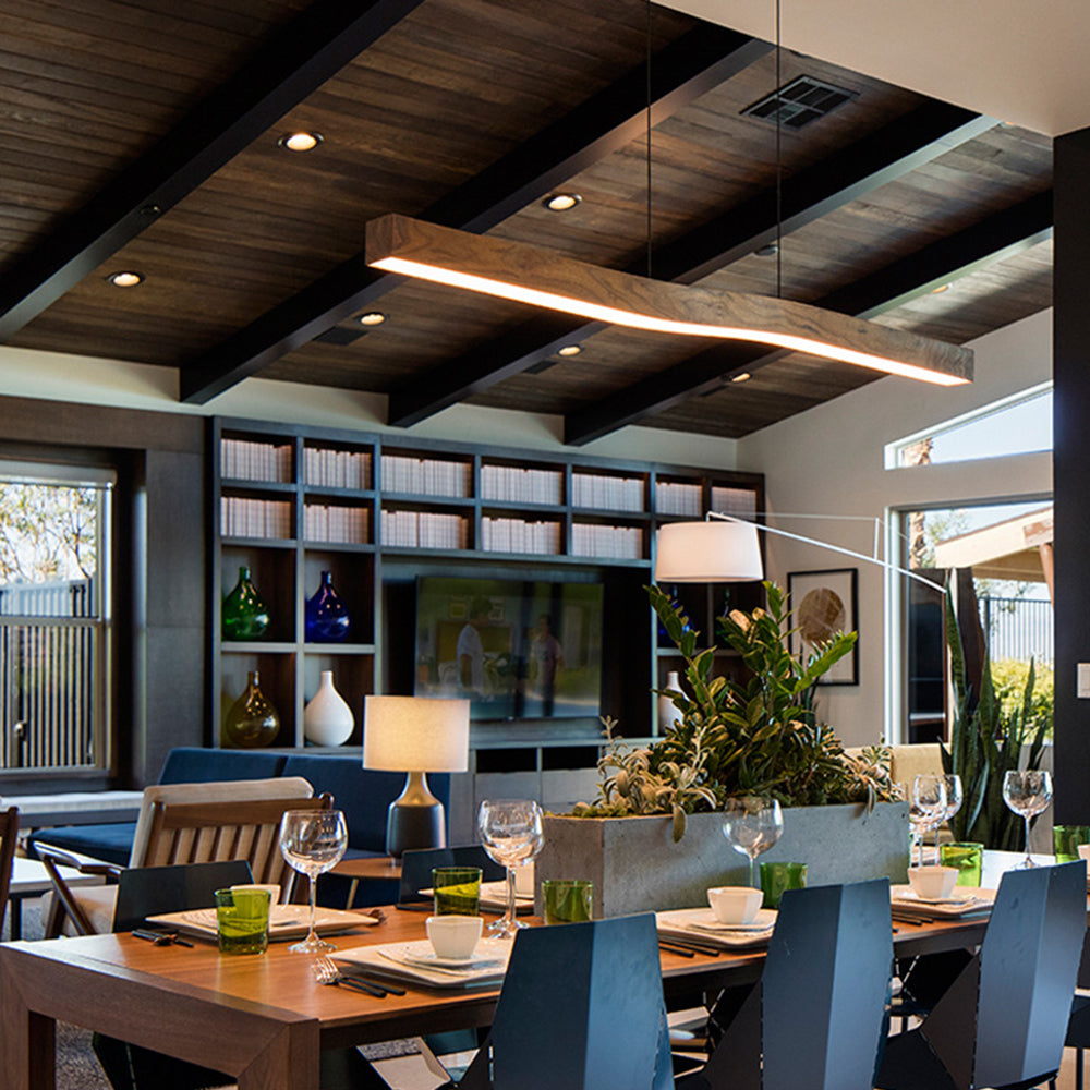 Modern LED Linear Pendant Light - Lumpaz