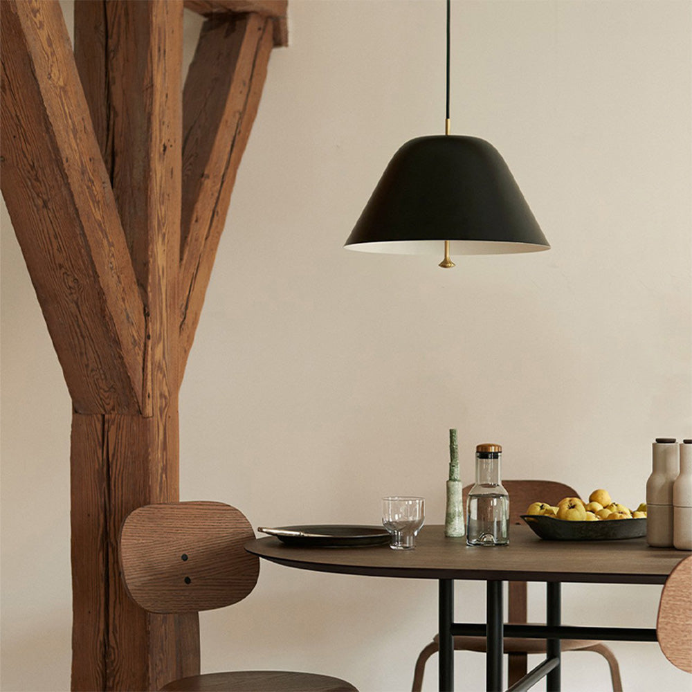 Modern Metal Living Room Cone Pendant Light - Lumpaz