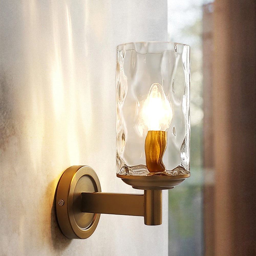 Vintage Iron Armed Wall Lamp - Lumpaz