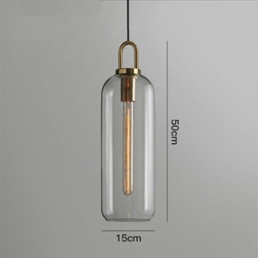 Modern Glass Living Room Pendant Light - Lumpaz