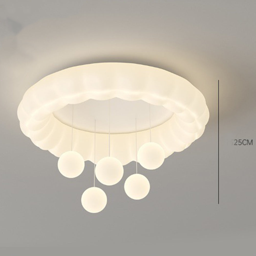French Warm Ceiling Light For Kids Room - Lumpaz