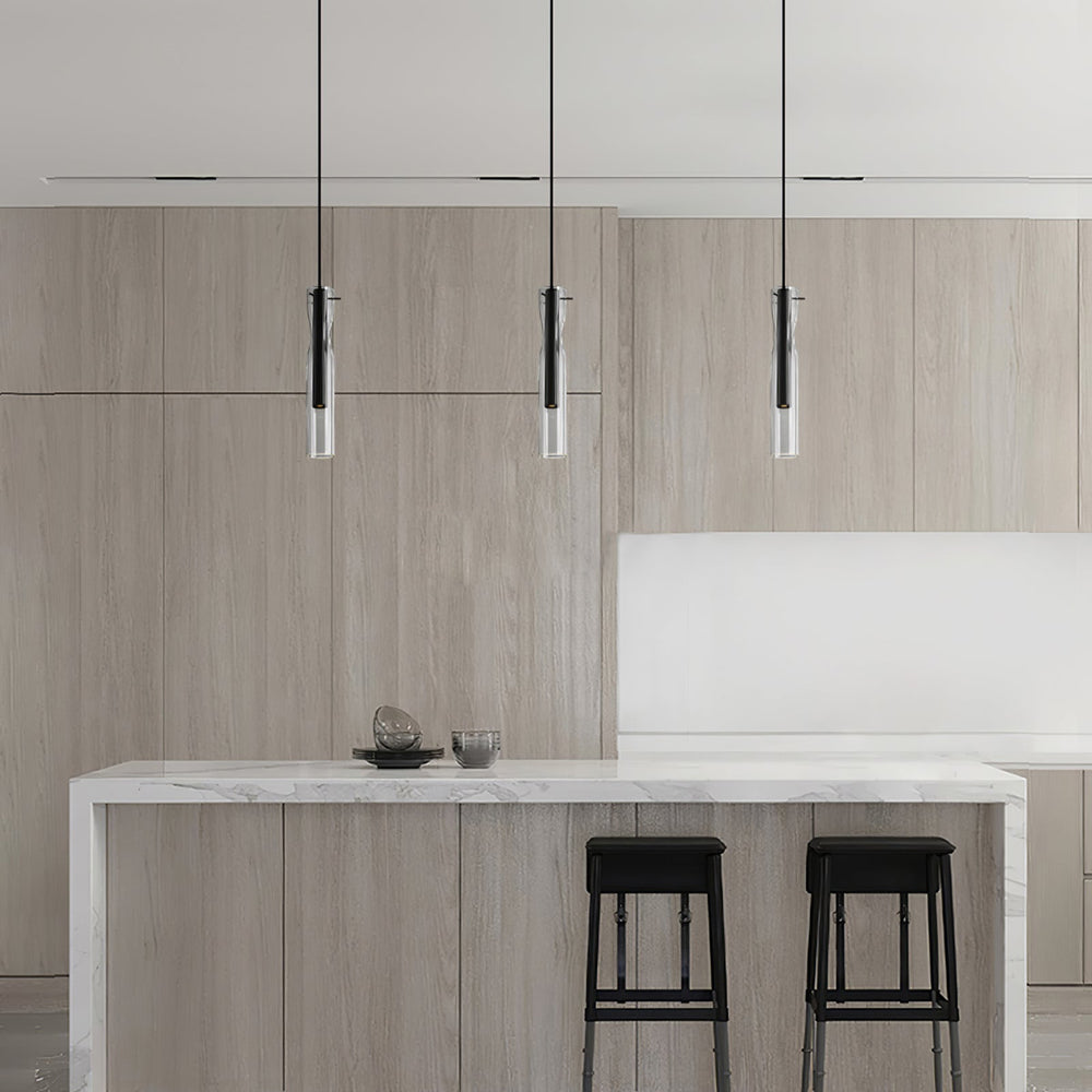 Kitchen Island Glass Pendants Lamp - Lumpaz