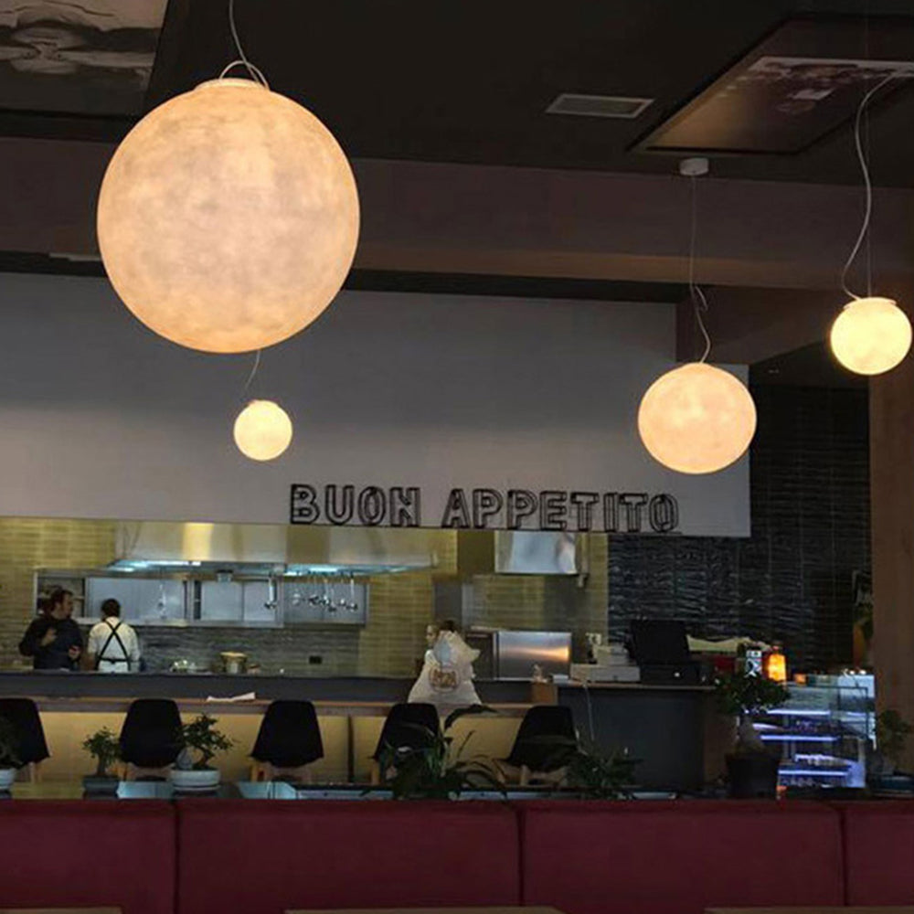 Creative Moon Pendant Light Ball Floor Lamp - Lumpaz