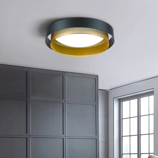 Minimalist LED Ceiling Light Flush Mount Panel Ceiling Lamp for Bedroom - Lumpaz