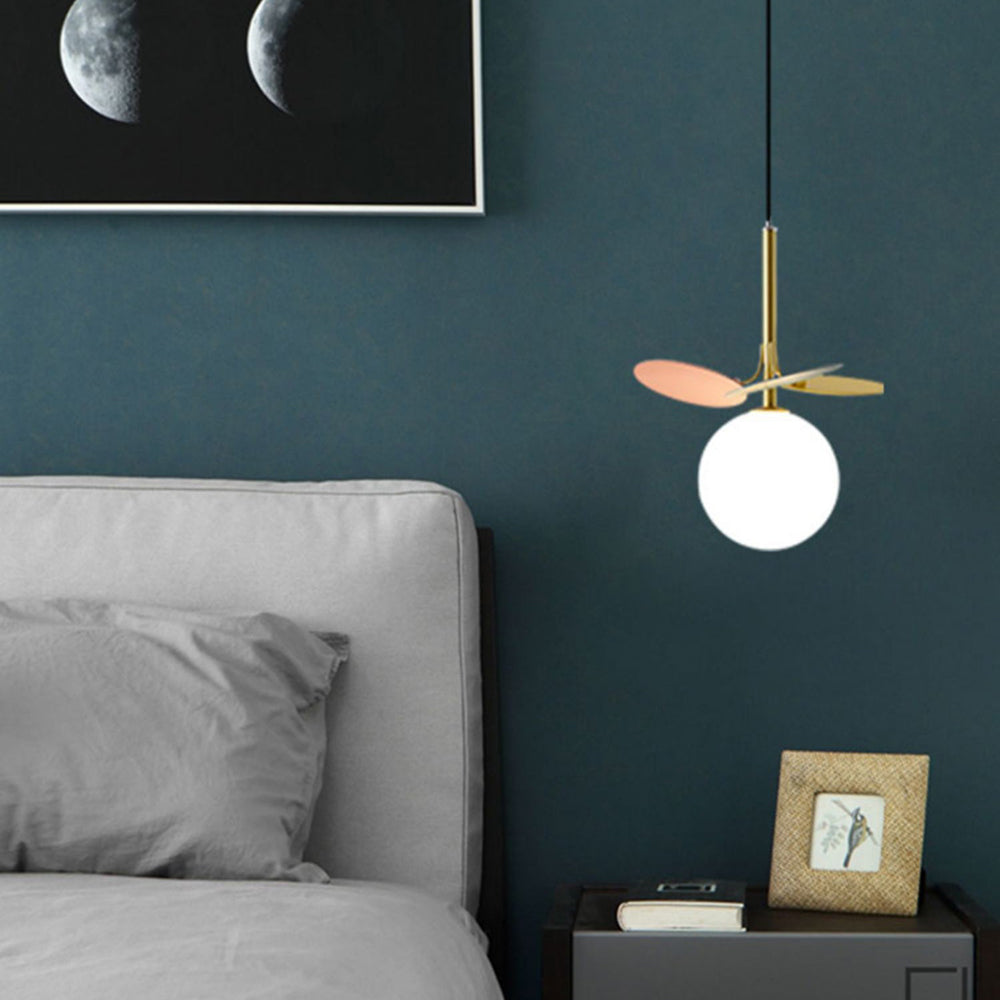 Glass Lampshade Chandelier Personality Art PVC Pendant Light - Lumpaz