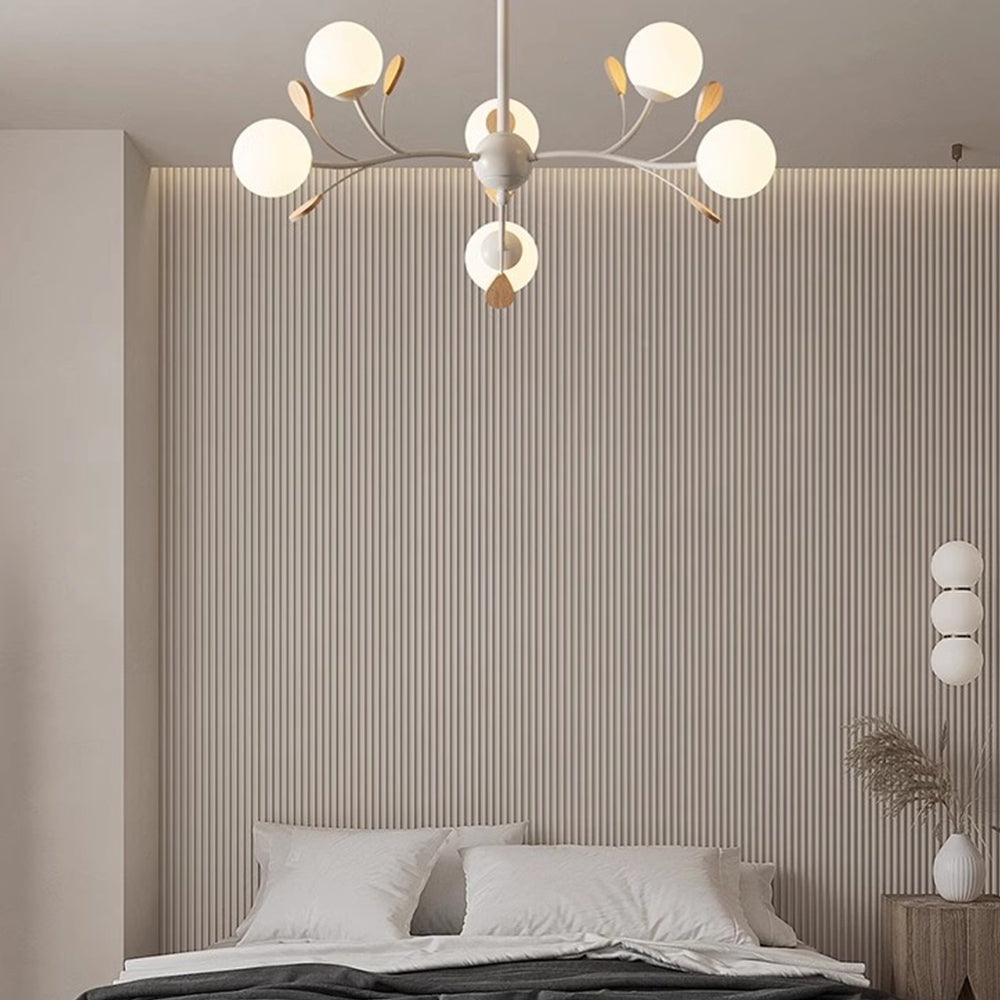 Modern Firefly Glass Chandelier - Lumpaz