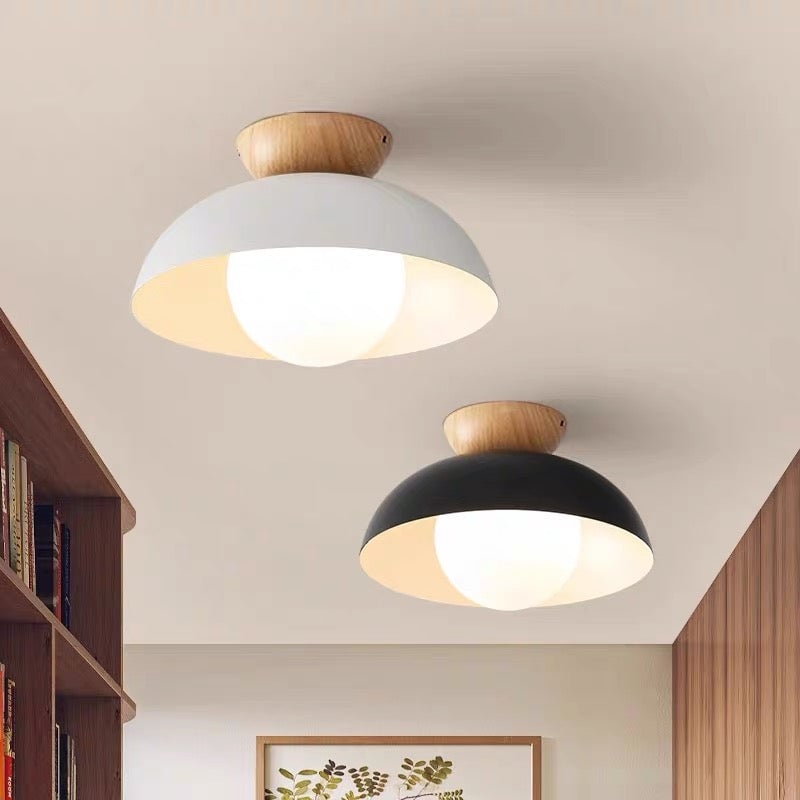 Minimalist Eco-friendly Metal Ceiling Light - Lumpaz