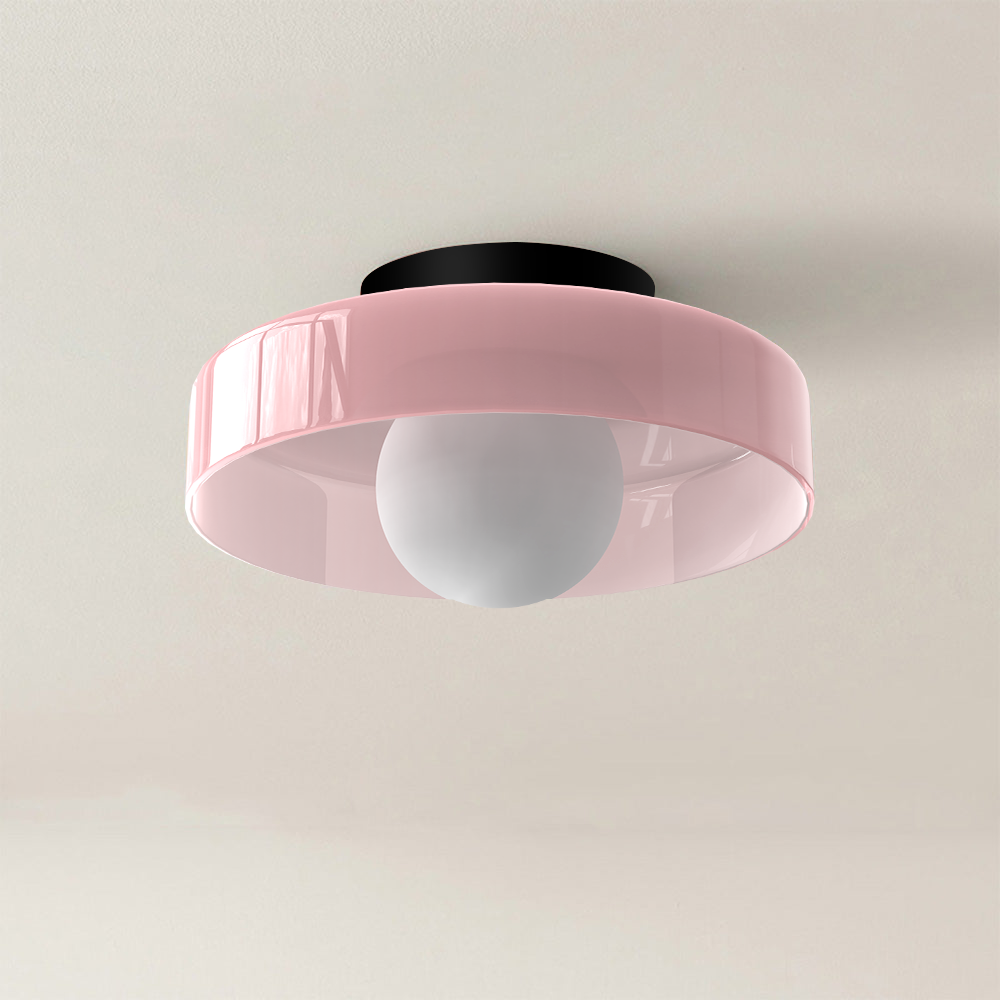 Modern Round Flush Mount Kitchen Ceiling Light - Lumpaz