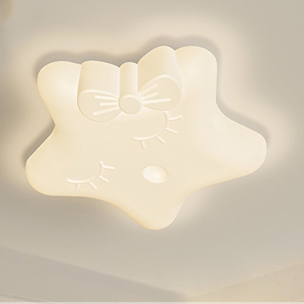 Cream Warm Multi-shaped Ceiling Light For Kids Room - Lumpaz