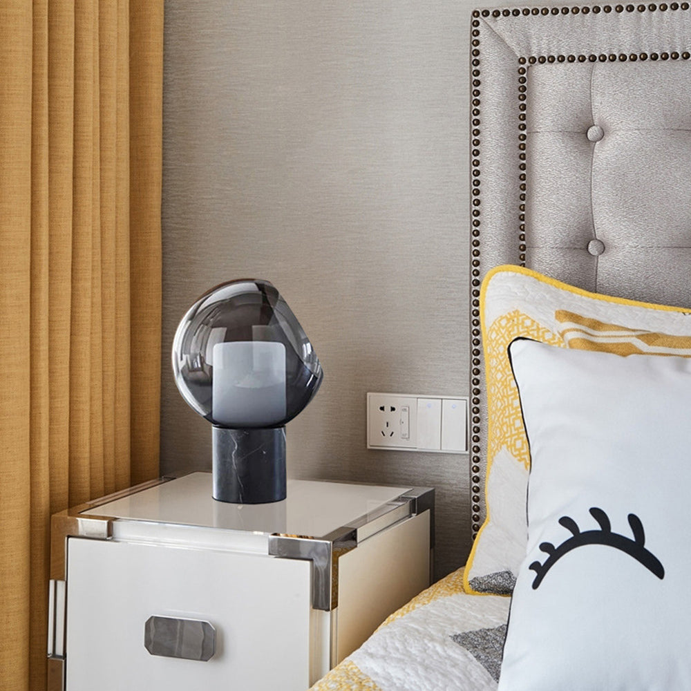 Postmodern Marble Glass Table Lamp - Lumpaz