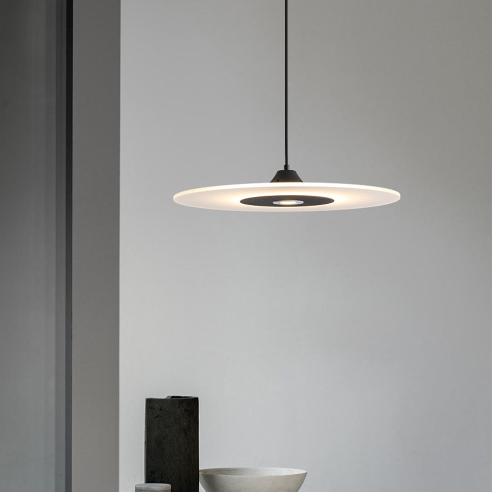 Nordic LED Flat Pendant Light For Dining Room - Lumpaz