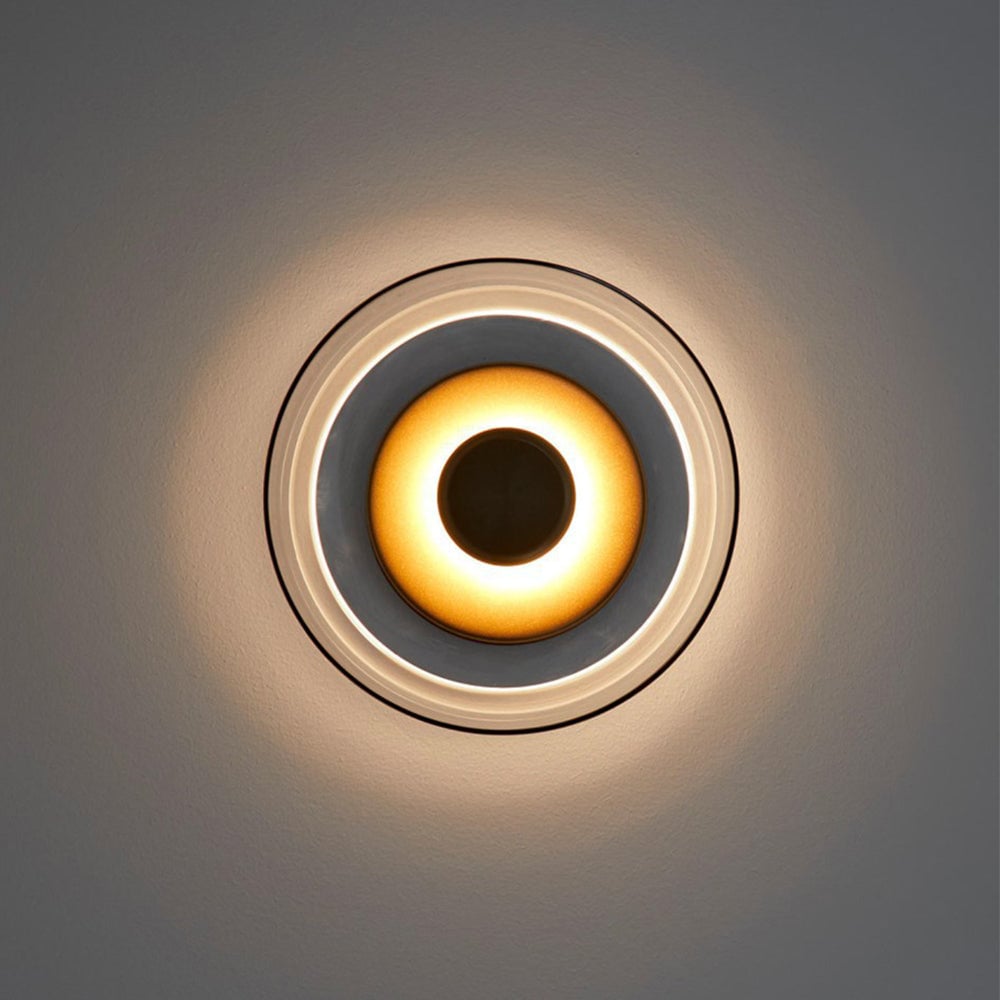 Glass Bowl Bedroom Bedside Wall Light - Lumpaz