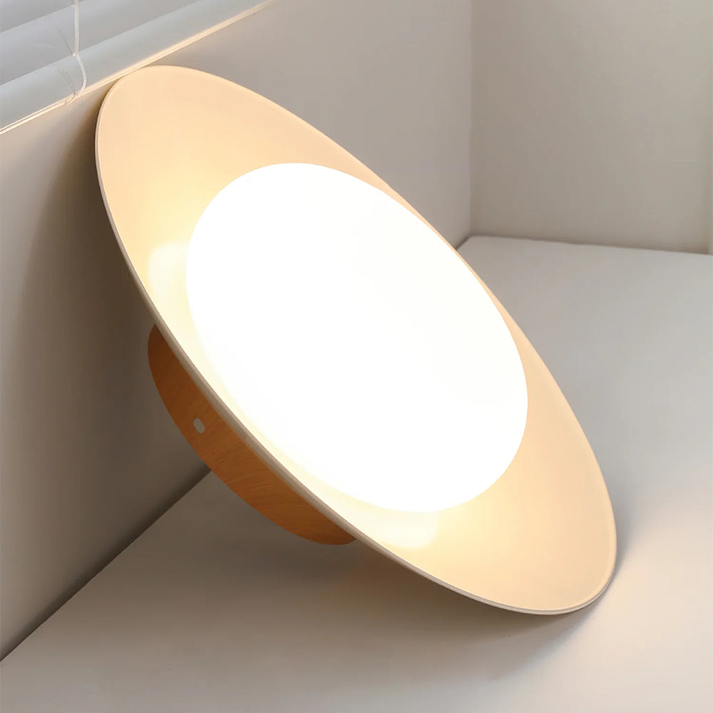 Cream Round White Ceiling Light - Lumpaz