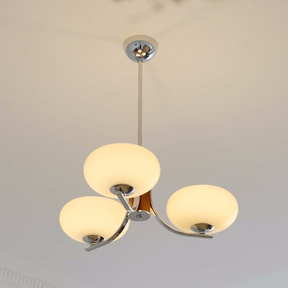 Medieval Bauhaus Solid Wood Chandelier - Lumpaz