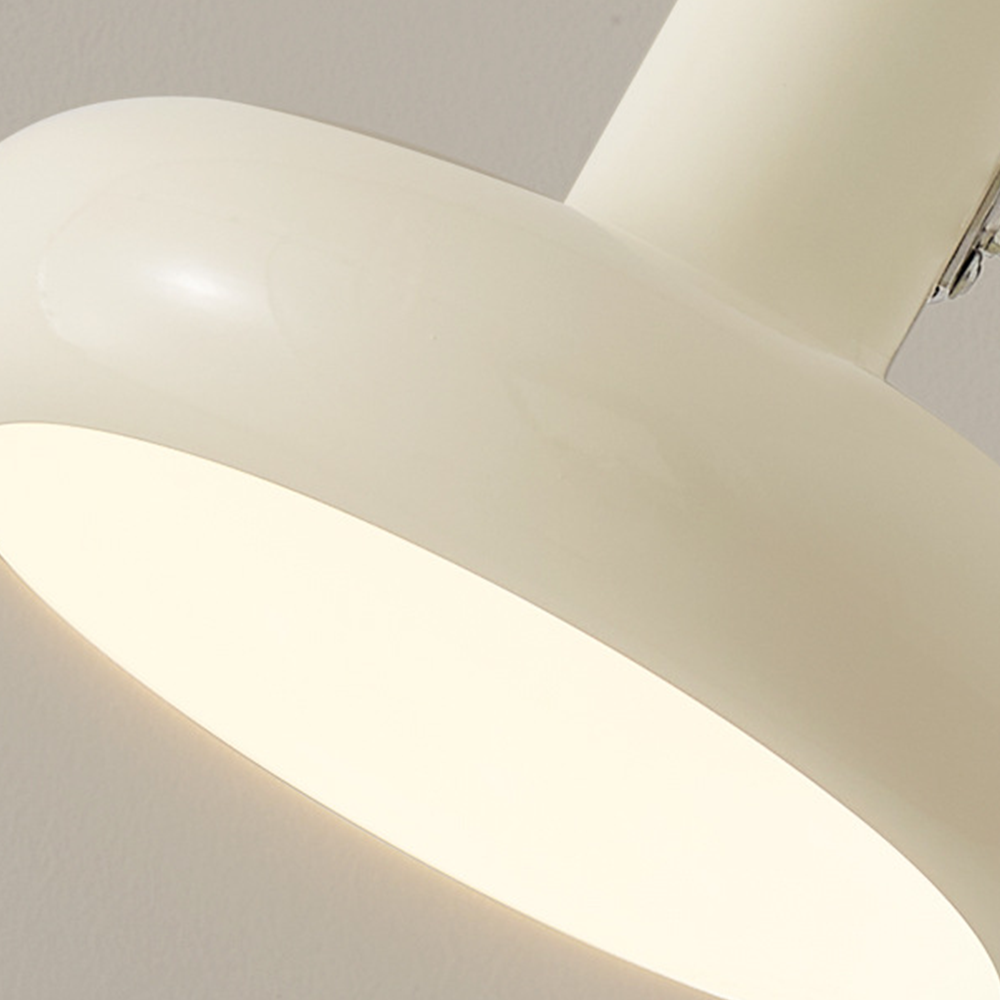 Retro Capsule White Swing Arm Wall Lamp - Lumpaz