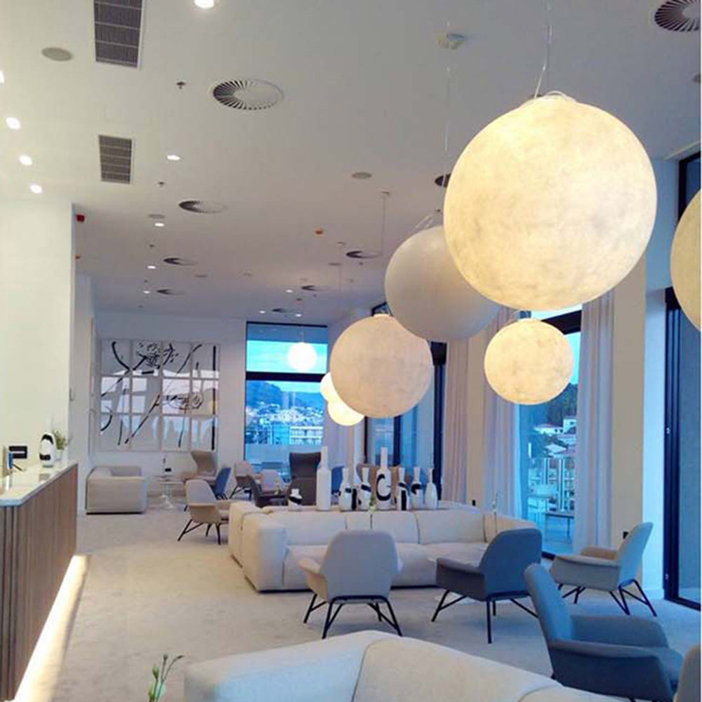 Creative Moon Pendant Light Ball Floor Lamp - Lumpaz