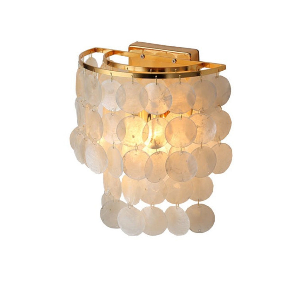 Nordic Modern Minimalist Shell Aisle Wall Lamp - Lumpaz