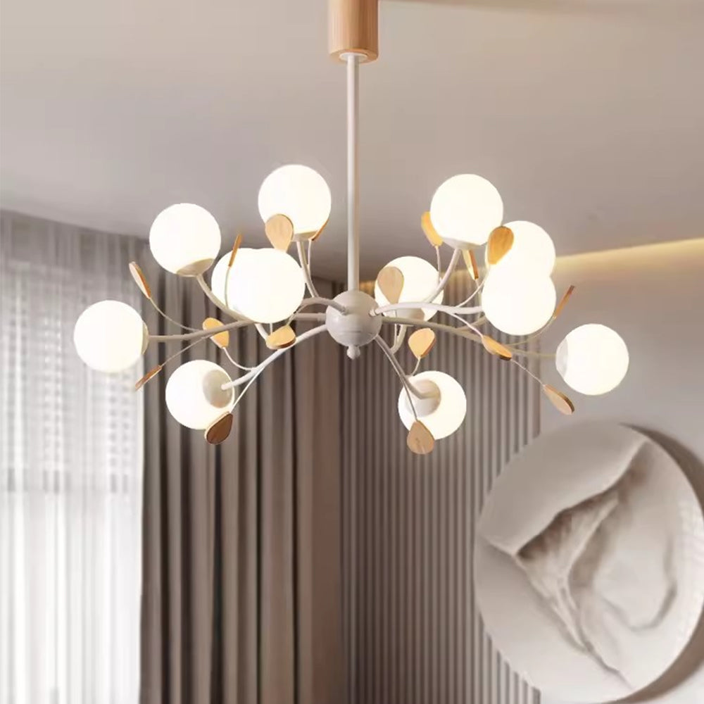 Modern Firefly Glass Chandelier - Lumpaz