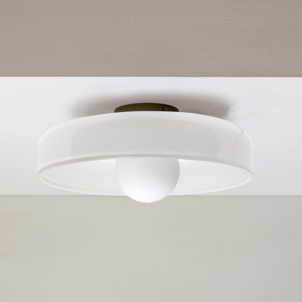 Modern Round Flush Mount Kitchen Ceiling Light - Lumpaz