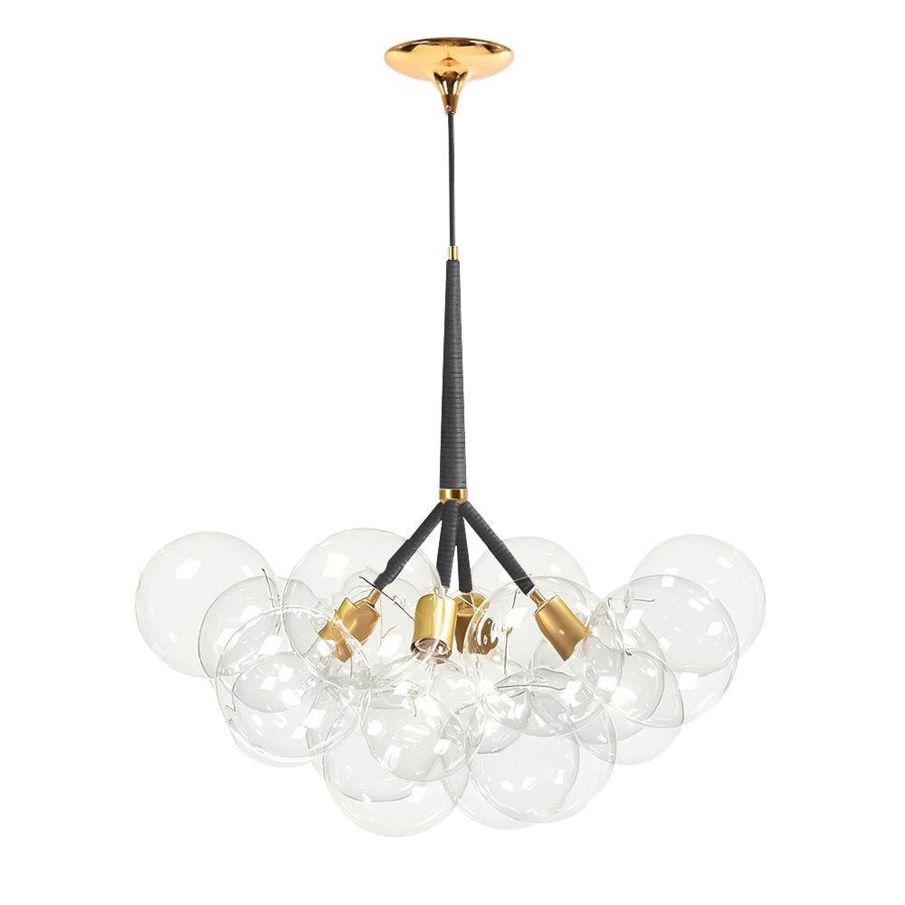 Large Glass Bubble Chandelier for Living Room - Lumpaz