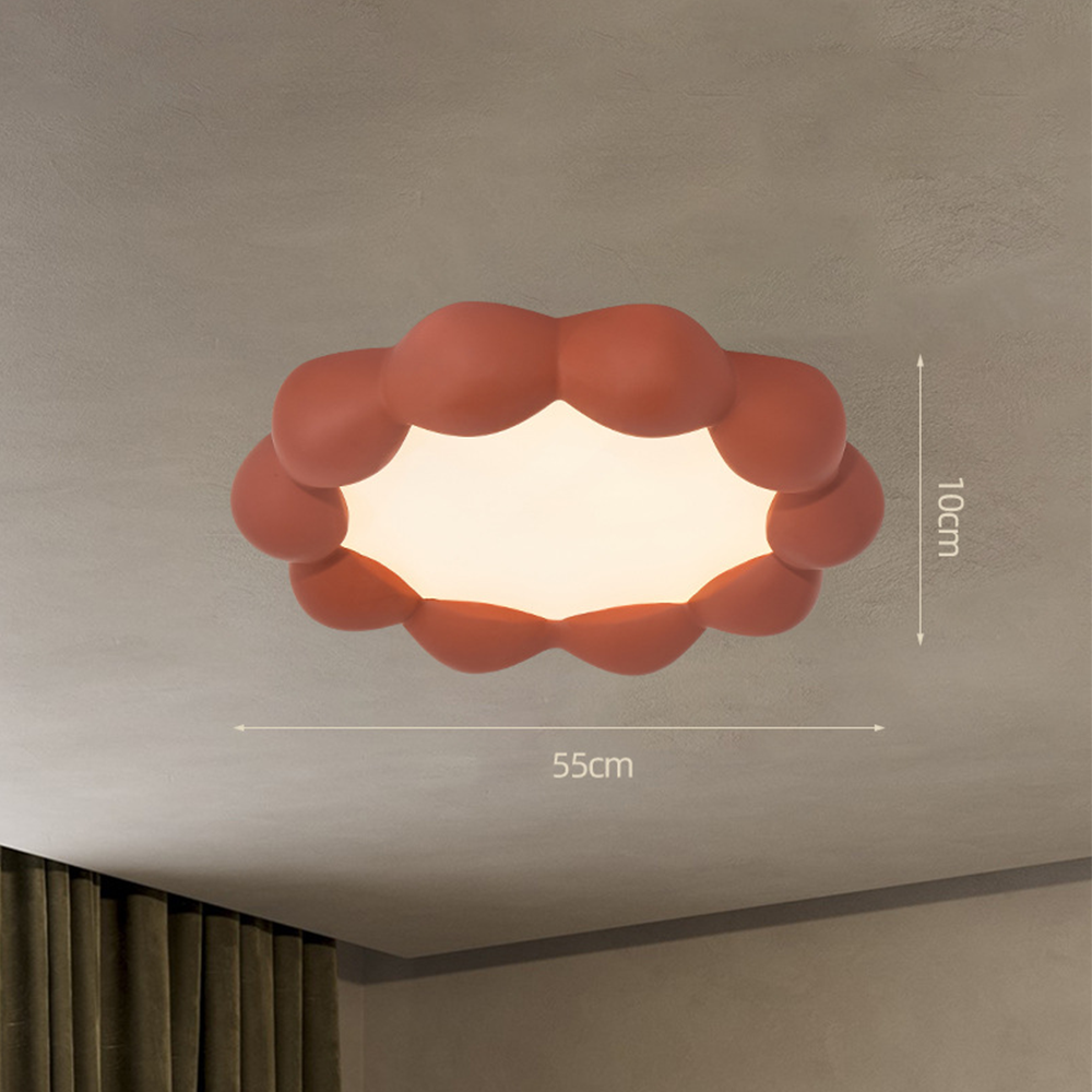 Minimalist Modern Resin Ceiling Light - Lumpaz