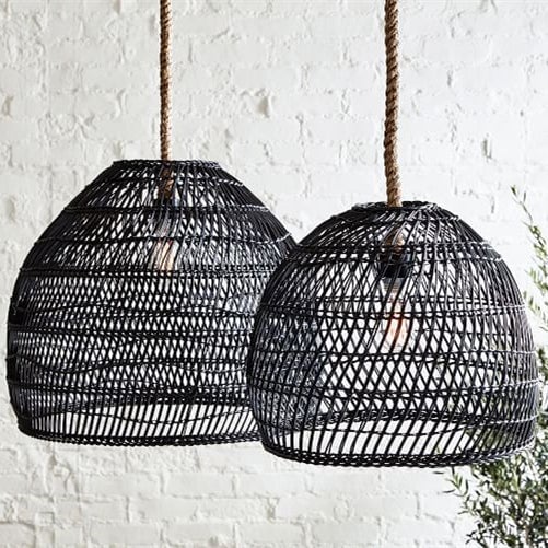 Handmade Hemp Rope Hanging Ceiling Lights - Lumpaz