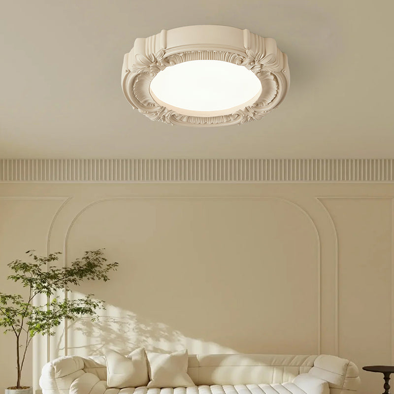 French Retro LED Ceiling Light For Bedroom - Lumpaz