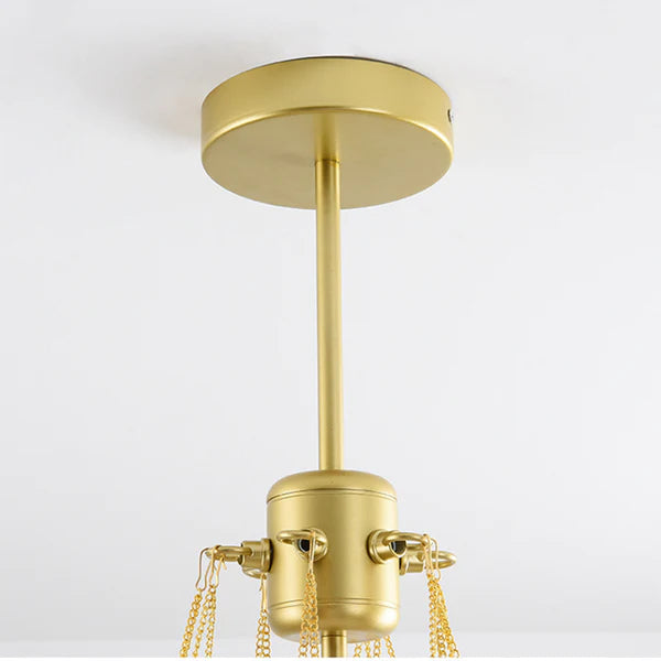 Bubble Chandelier Nordic Frosted Glass Ball Chandelier for Dining Room - Lumpaz