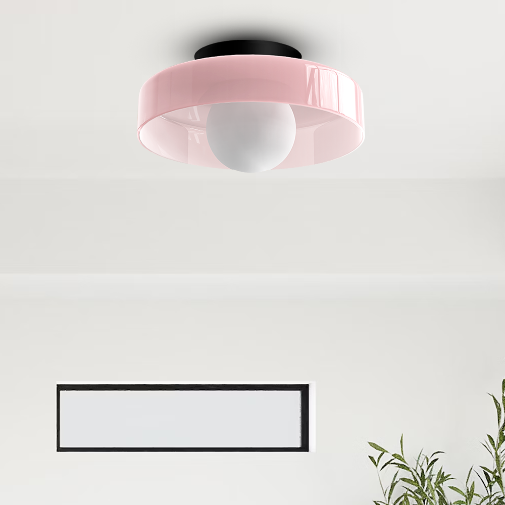 Modern Round Flush Mount Kitchen Ceiling Light - Lumpaz