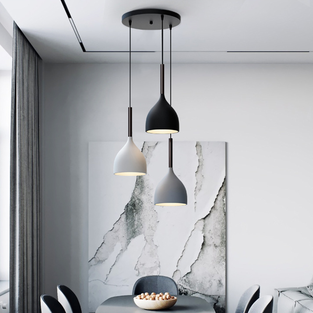 Modern Metal Triple Pendant Lights - Lumpaz