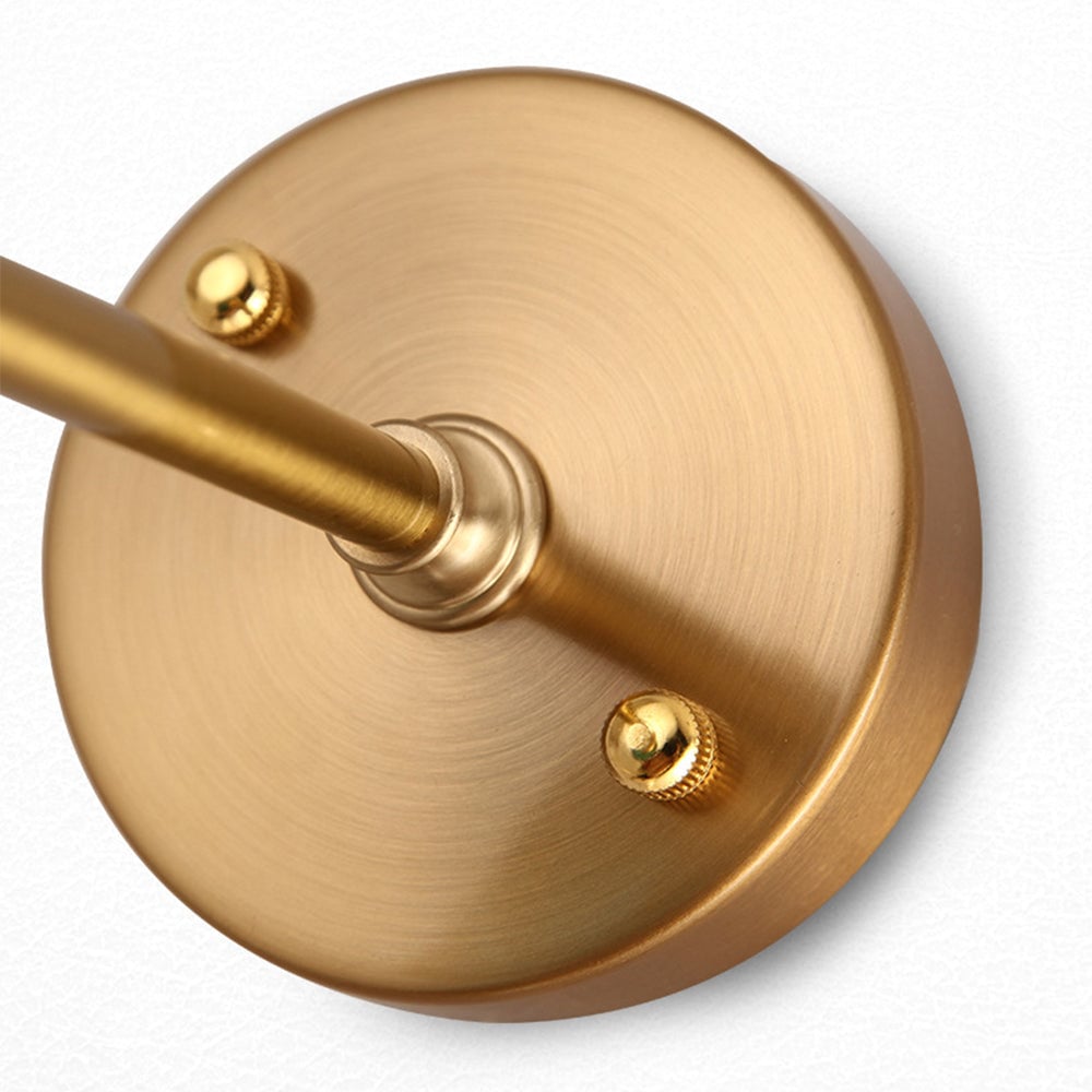 Vintage Glass Adjustable Wall Sconce - Lumpaz