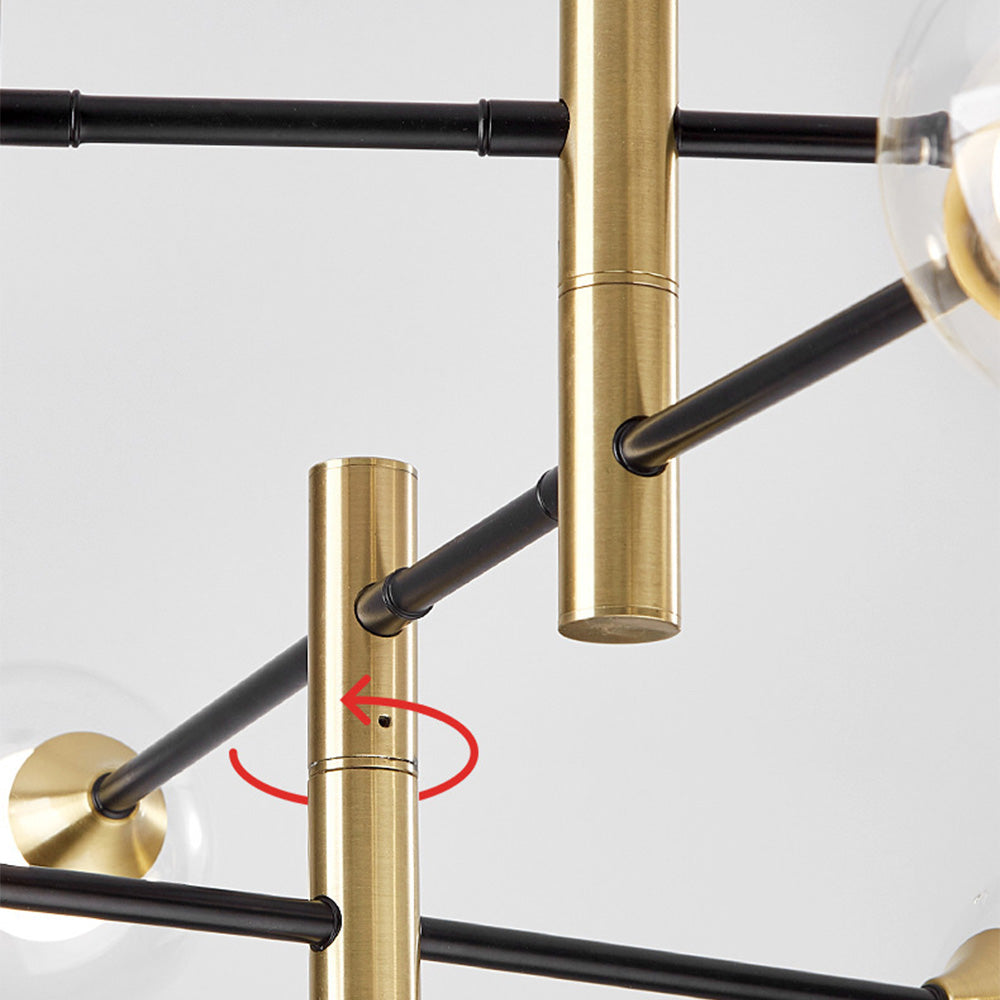 Hanging Ceiling Lamp Sputnik Chandeliers - Lumpaz